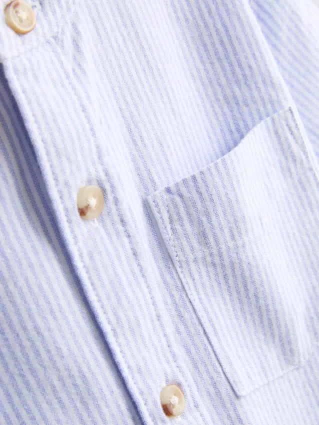 1.5-8yrs | band collar shirt