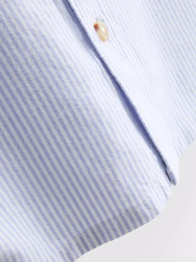 1.5-8yrs | band collar shirt