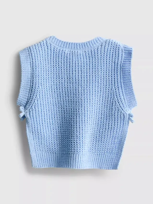 1.5-8yrs | bow knit tank