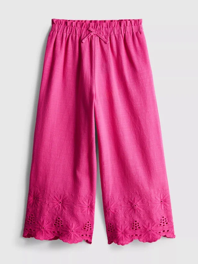 1.5-8yrs | broderie pants