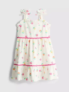 1.5-8yrs | crinkle-textured dress