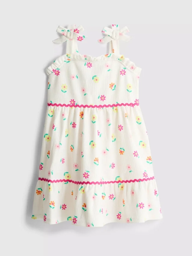 1.5-8yrs | crinkle-textured dress