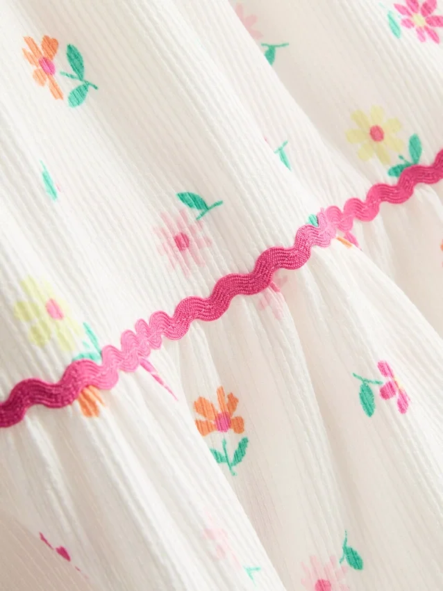 1.5-8yrs | crinkle-textured dress