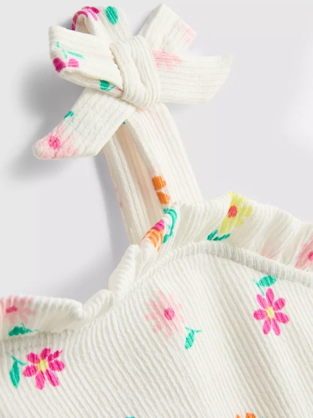 1.5-8yrs | crinkle-textured dress
