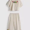1.5-8yrs | crochet blouse and pants set
