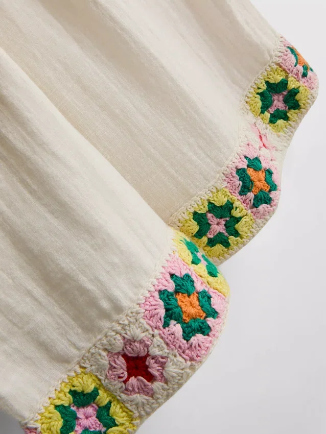 1.5-8yrs | crochet blouse and pants set