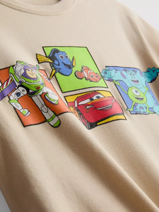 1.5-8yrs | disney pixar's character t-shirt