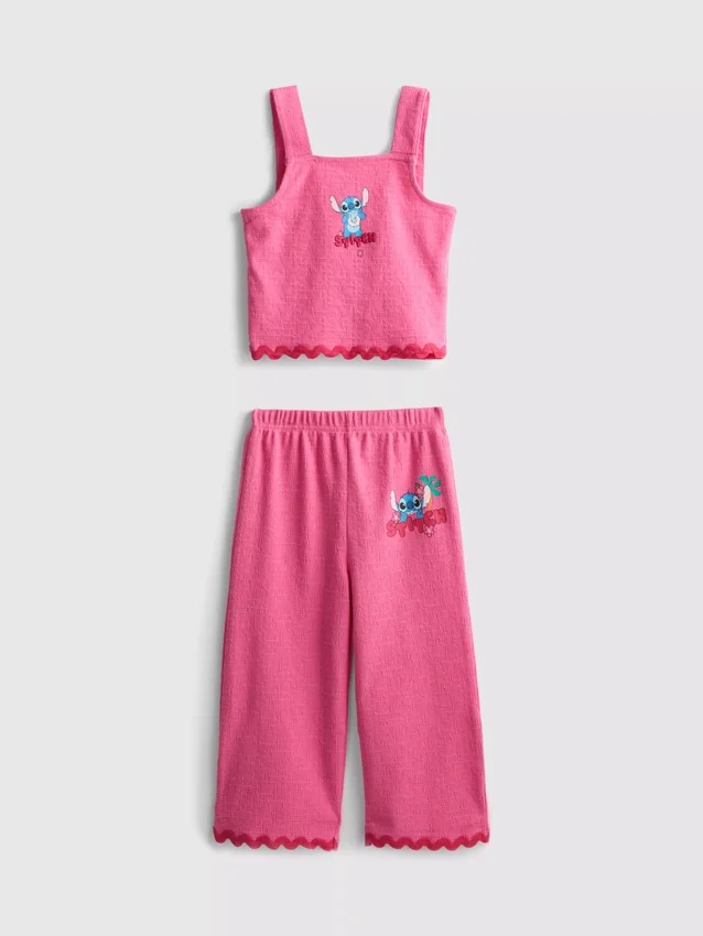 1.5-8yrs | disney's stitch ric rac top and pants set