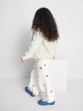 1.5-8yrs | embroidered pants