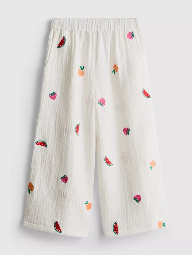 1.5-8yrs | embroidered pants