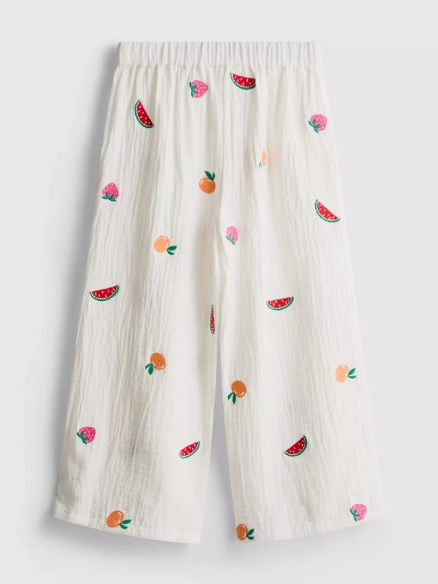 1.5-8yrs | embroidered pants