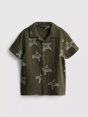 1.5-8yrs | embroidered shirt