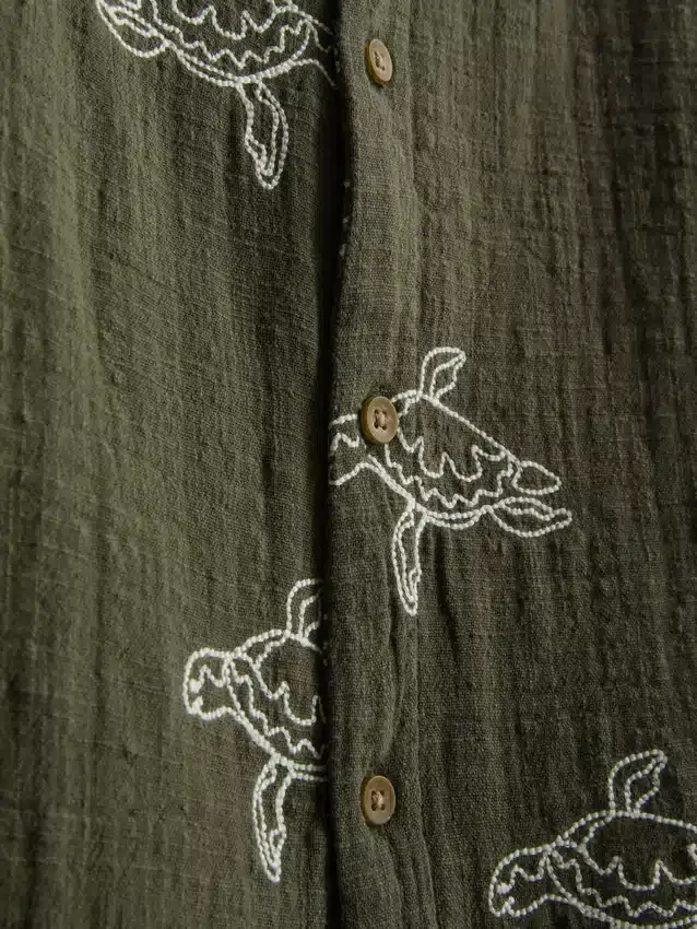 1.5-8yrs | embroidered shirt