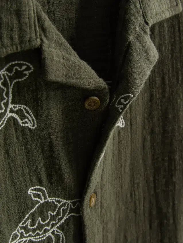 1.5-8yrs | embroidered shirt