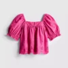 1.5-8yrs | floral embroidered blouse