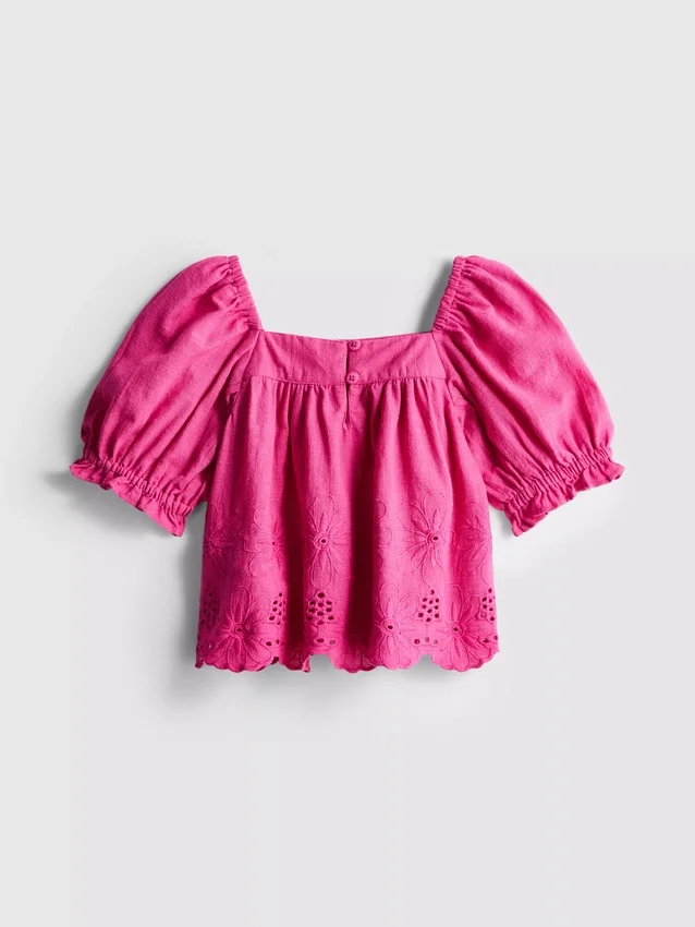 1.5-8yrs | floral embroidered blouse