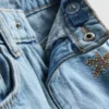 1.5-8yrs | fruit embroidered jeans