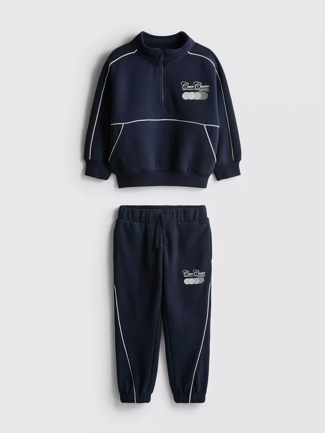 1.5-8yrs | funnel neck sweatshirt and joggers set