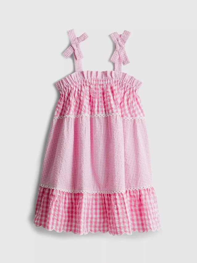 1.5-8yrs | gingham dress