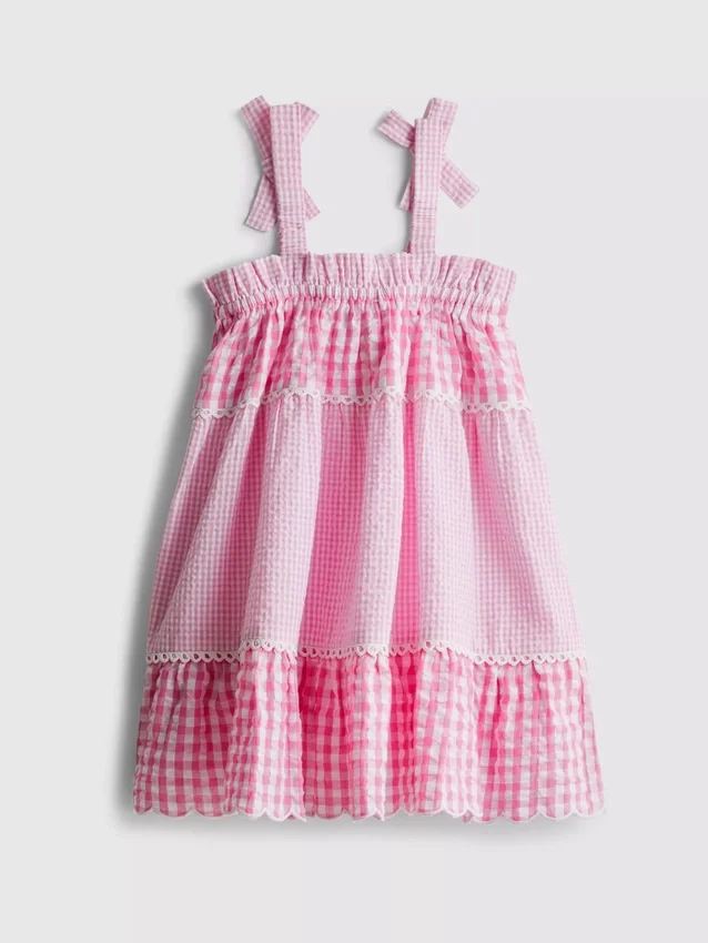 1.5-8yrs | gingham dress