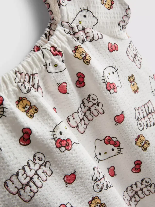 1.5-8yrs | hello kitty blouse and shorts set