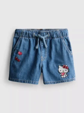 1.5-8yrs | hello kitty denim shorts