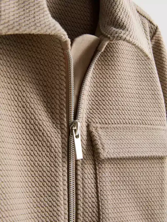 1.5-8yrs | jacquard zip-up jacket and joggers set