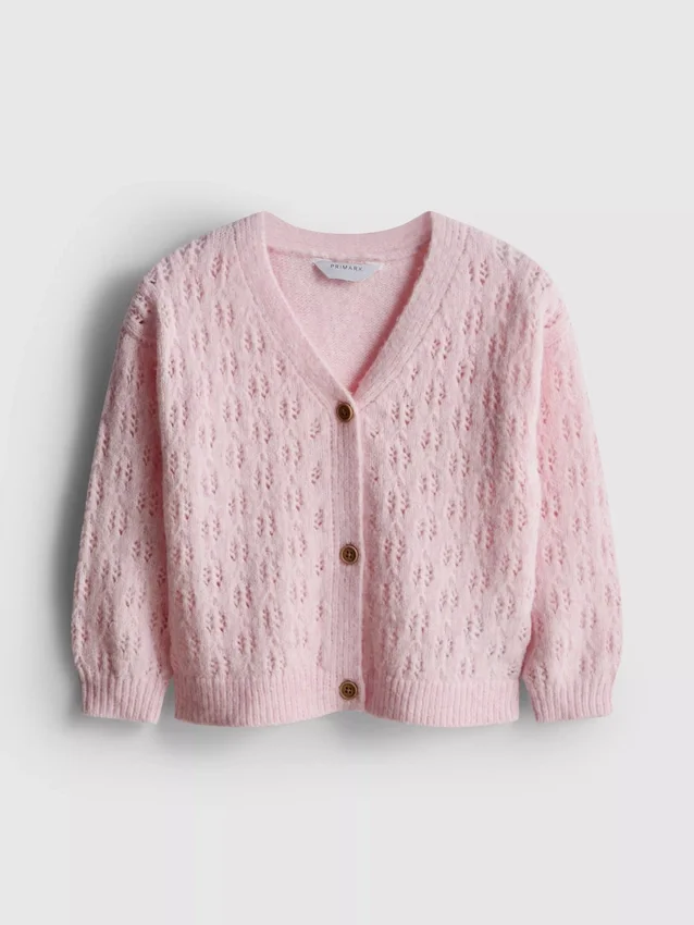 1.5-8yrs | open-knit cardigan
