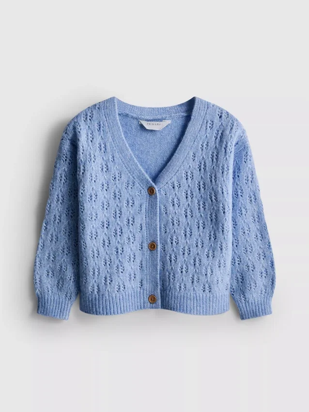 1.5-8yrs | open-knit cardigan