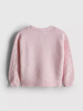 1.5-8yrs | open-knit cardigan