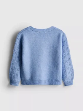 1.5-8yrs | open-knit cardigan