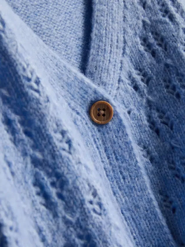1.5-8yrs | open-knit cardigan