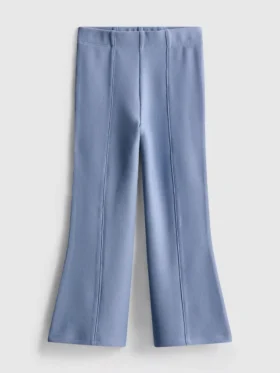 1.5-8yrs | ottoman textured flare leggings