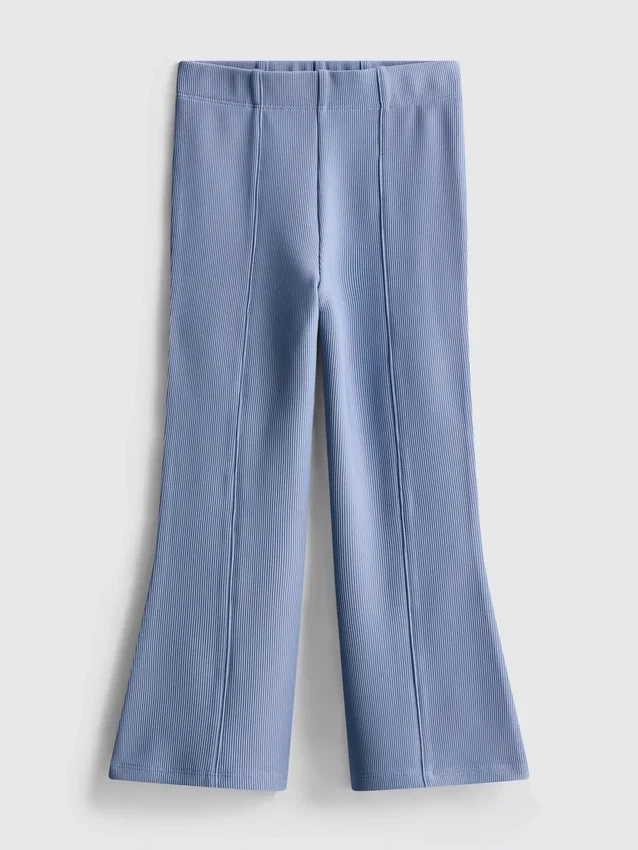 1.5-8yrs | ottoman textured flare leggings