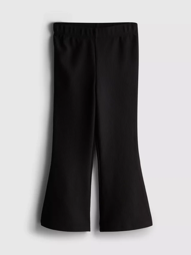 1.5-8yrs | ottoman textured flare leggings