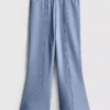 1.5-8yrs | ottoman textured flare leggings