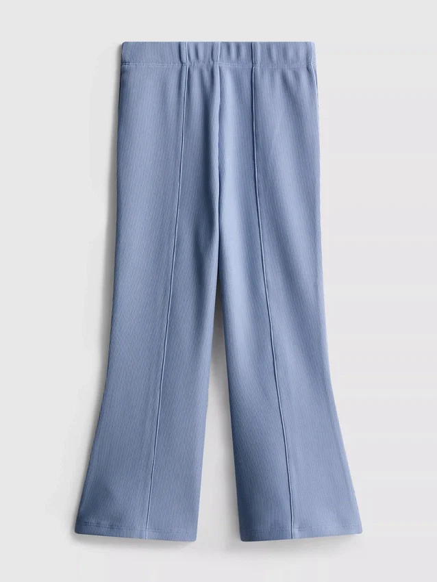 1.5-8yrs | ottoman textured flare leggings