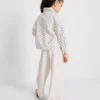1.5-8yrs | polka dot denim jacket