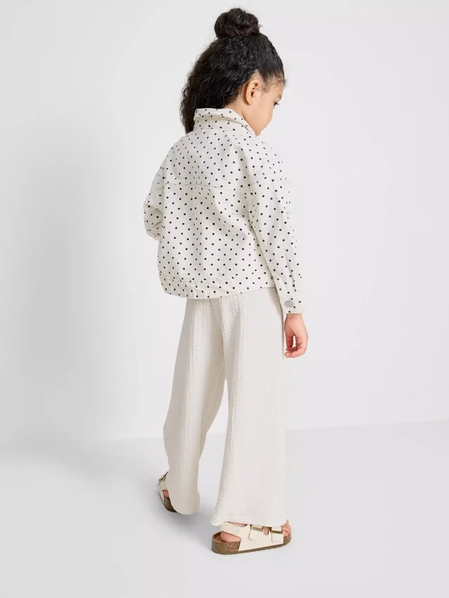 1.5-8yrs | polka dot denim jacket