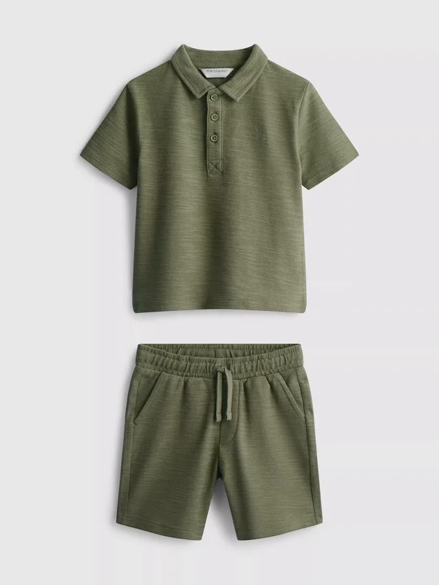 1.5-8yrs | polo shirt and shorts set