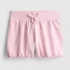 1.5-8yrs | ribbed lettuce trim shorts