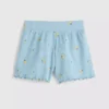 1.5-8yrs | ribbed lettuce trim shorts
