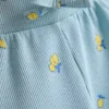1.5-8yrs | ribbed lettuce trim shorts