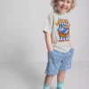 1.5-8yrs | sardine graphic t-shirt and shorts set