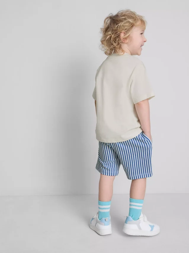1.5-8yrs | sardine graphic t-shirt and shorts set