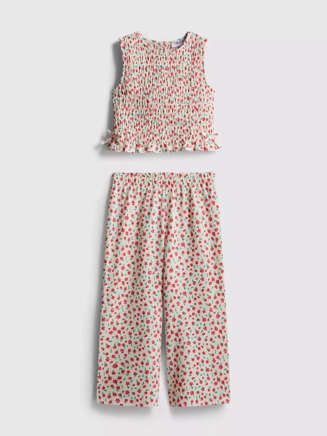 1.5-8yrs | sleeveless blouse and pants set