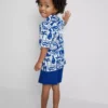 1.5-8yrs | slub cotton shirt and shorts set