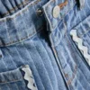 1.5-8yrs | stripe ric rac jeans