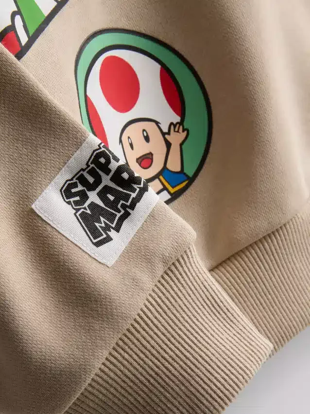 1.5-8yrs | super mario world sweatshirt