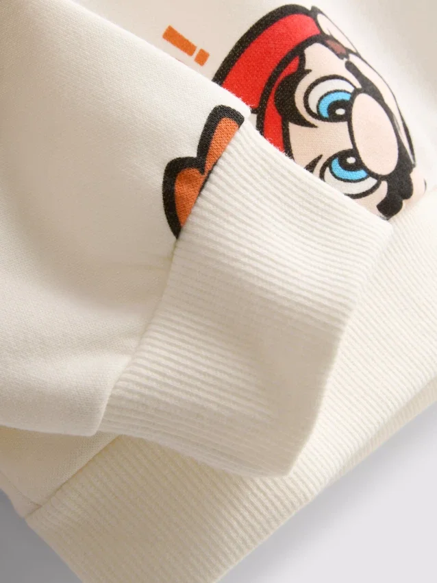 1.5-8yrs | super mario world sweatshirt and joggers set